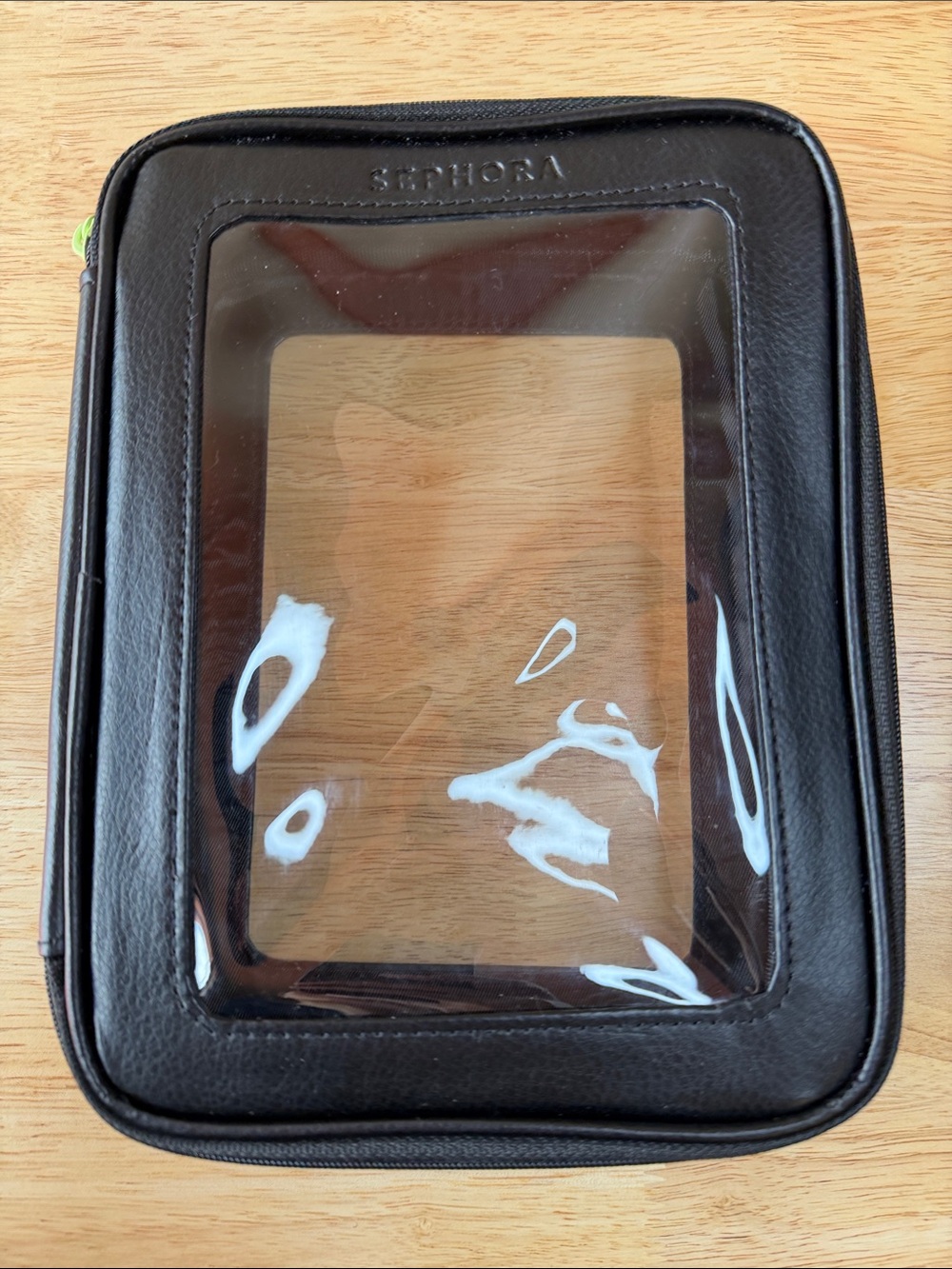 Sephora Clear Top Makeup Train Case NWOT